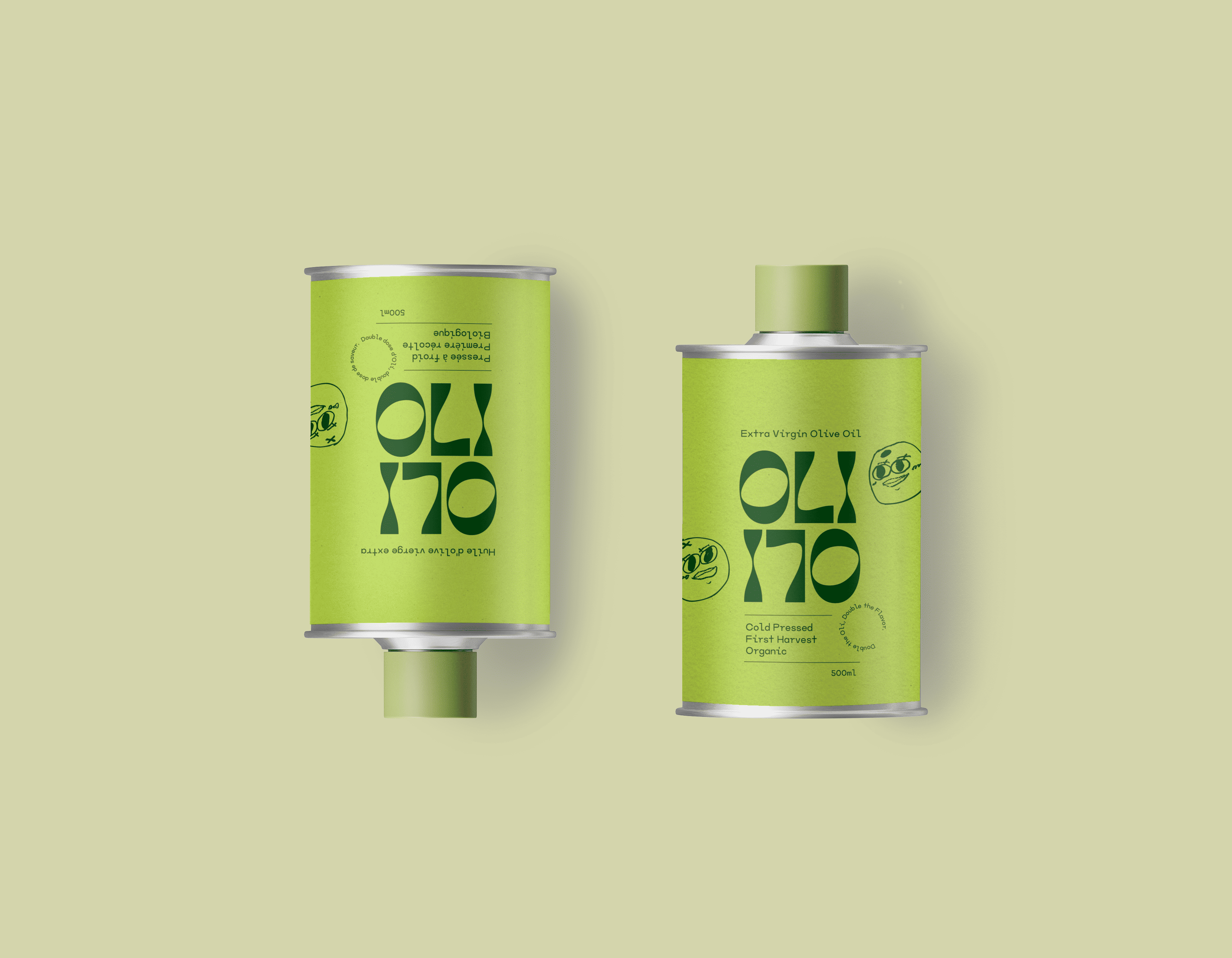 Olive oil Oli Oli packaging