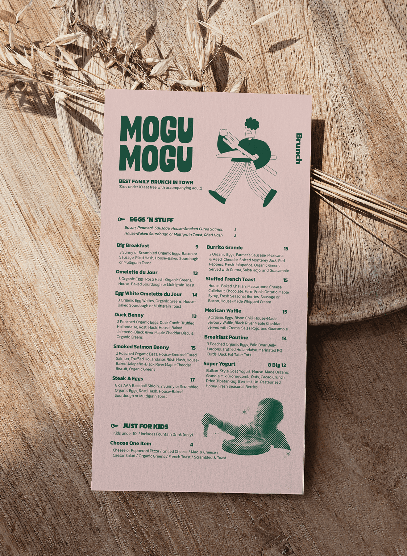 MOGUMOGU all menu pages