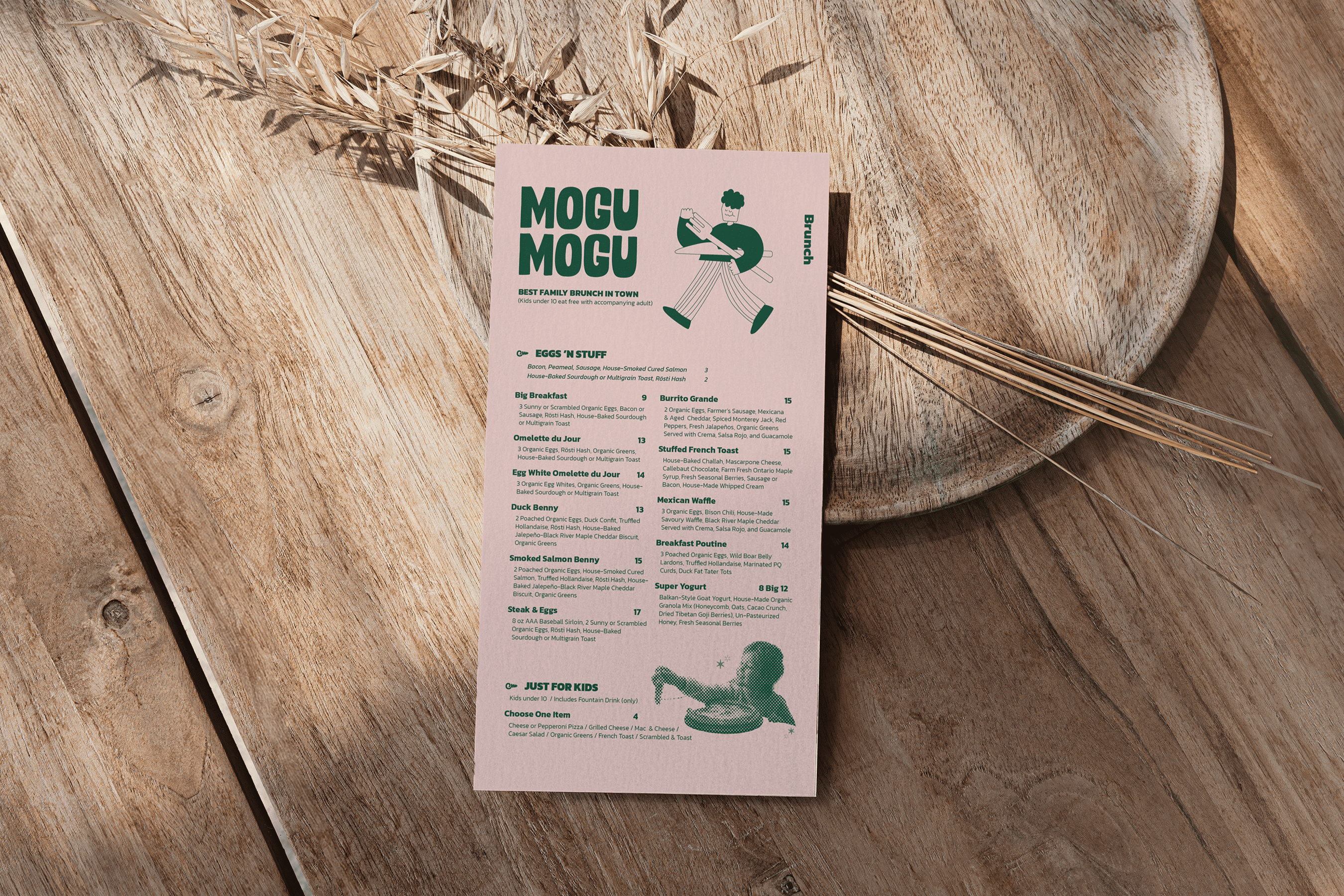 MOGUMOGU Menu Mockup